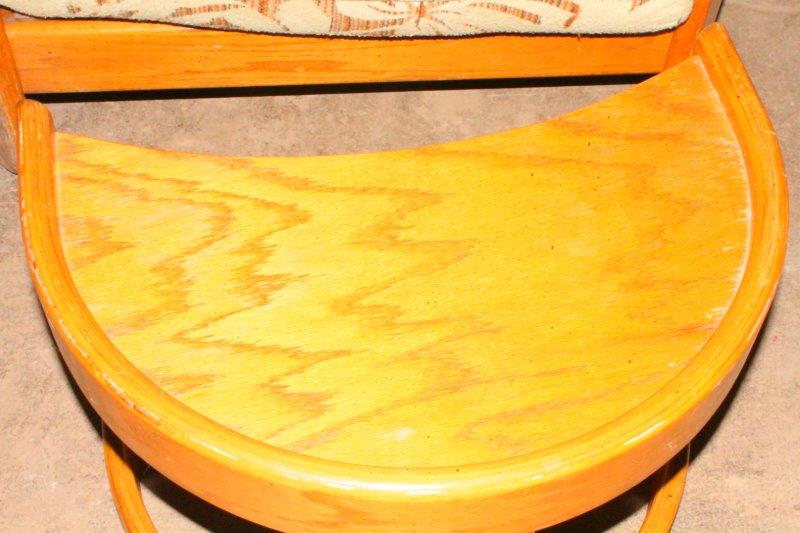 Vintage Howard Furniture Chair and Side Table