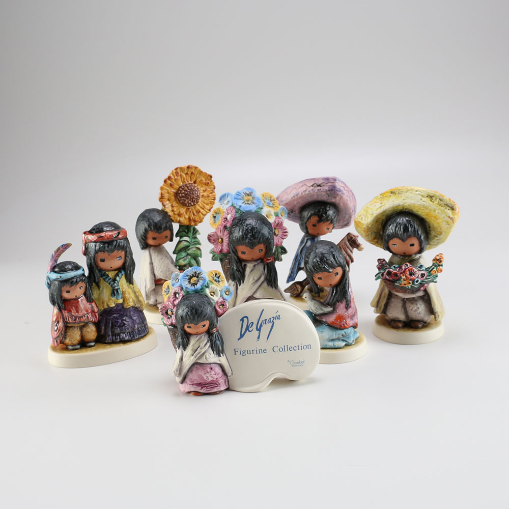 Collection of DeGrazia Figurines