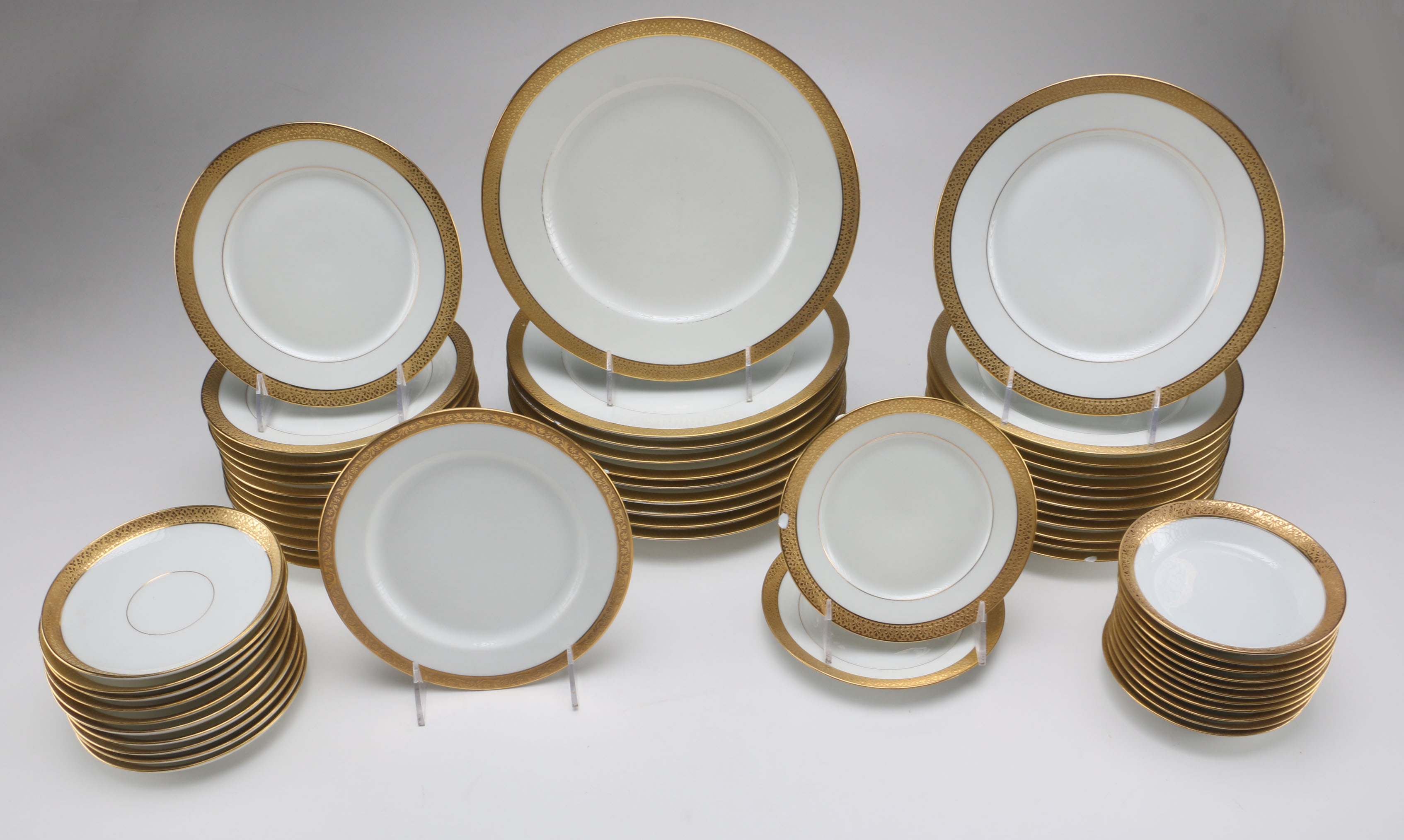 Gold Rimmed Limoges for Marshall Fields China Tableware
