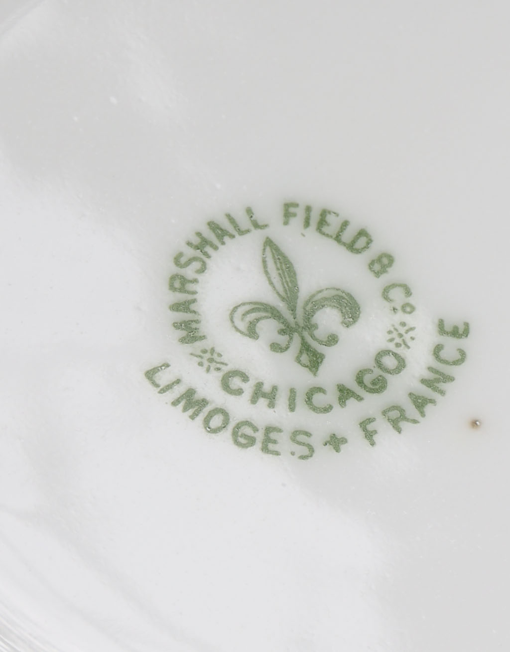 Gold Rimmed Limoges for Marshall Fields China Tableware