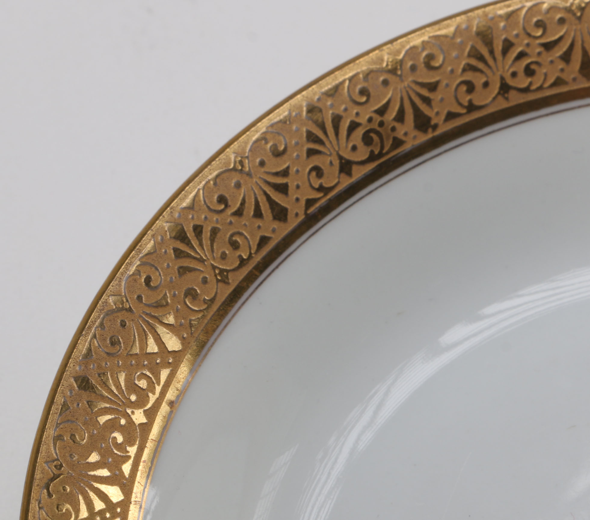 Gold Rimmed Limoges for Marshall Fields China Tableware