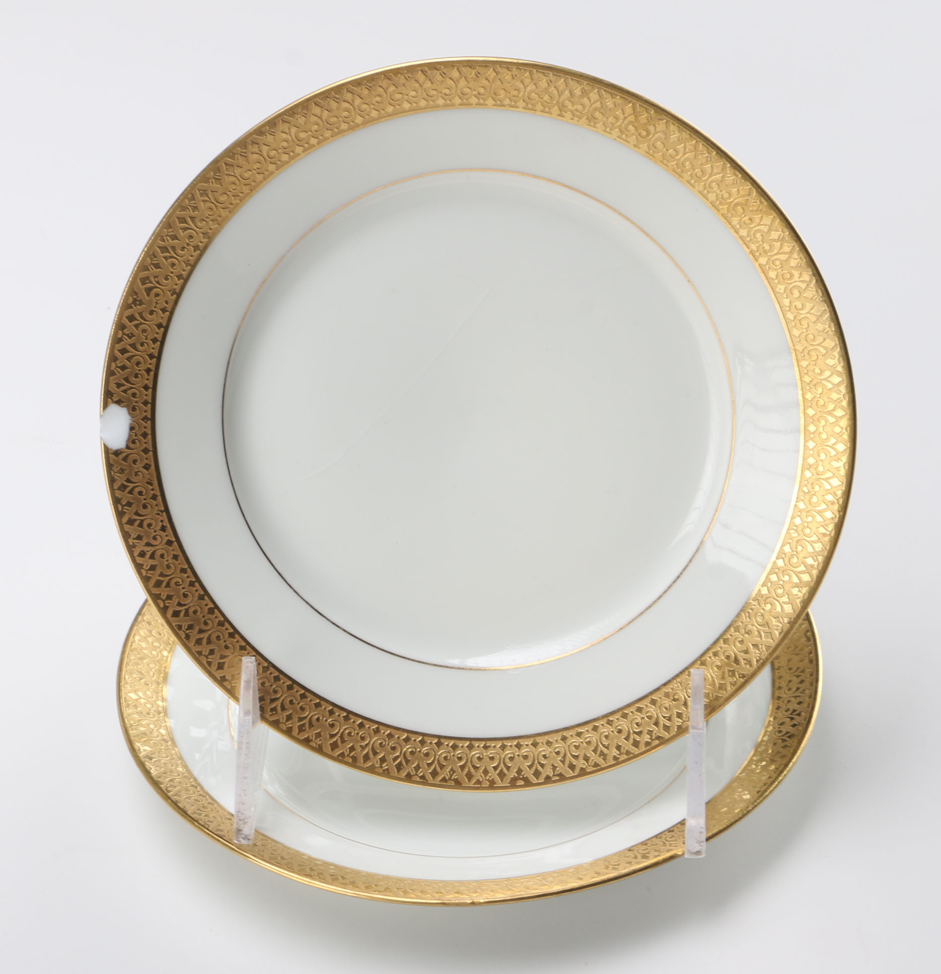 Gold Rimmed Limoges for Marshall Fields China Tableware