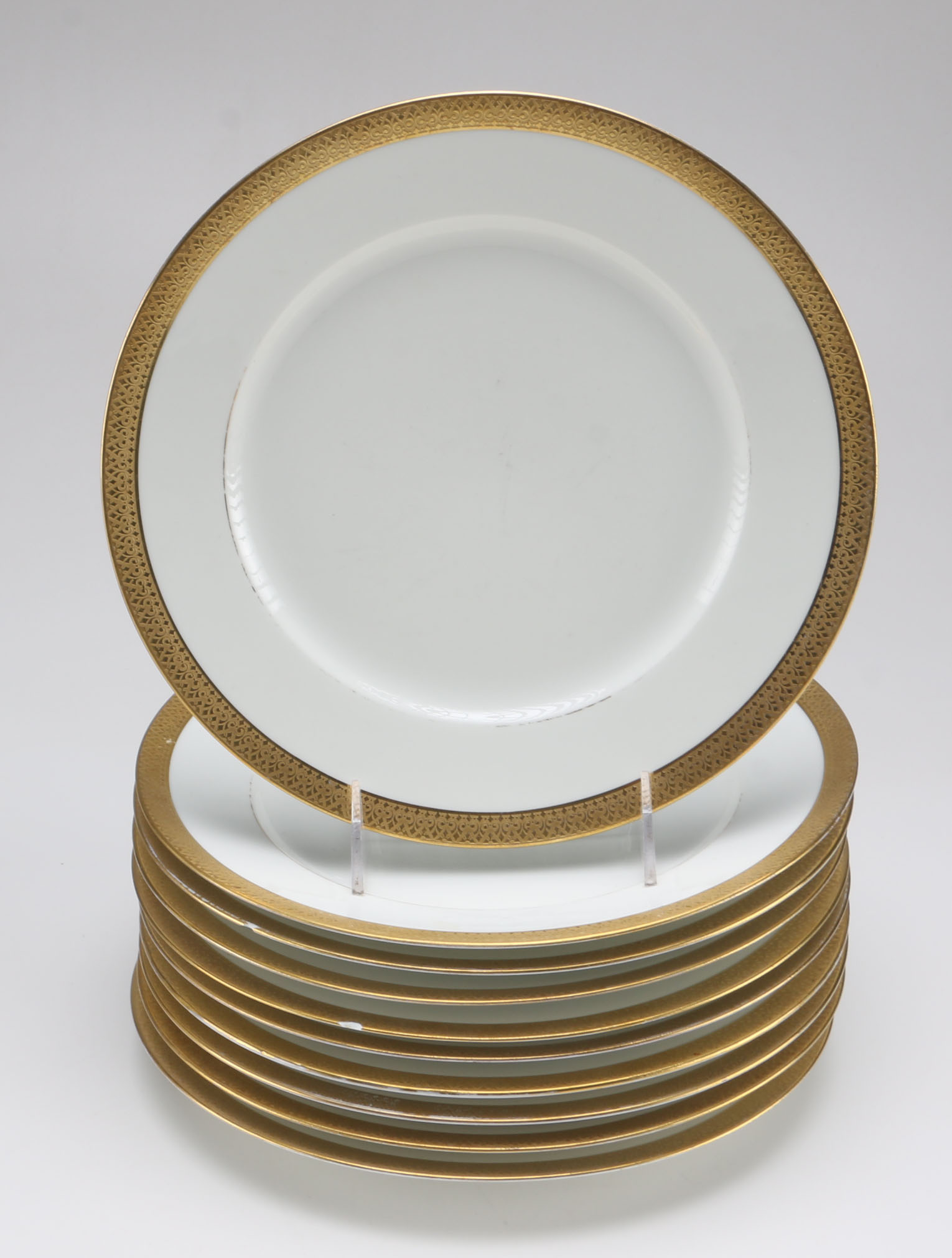 Gold Rimmed Limoges for Marshall Fields China Tableware