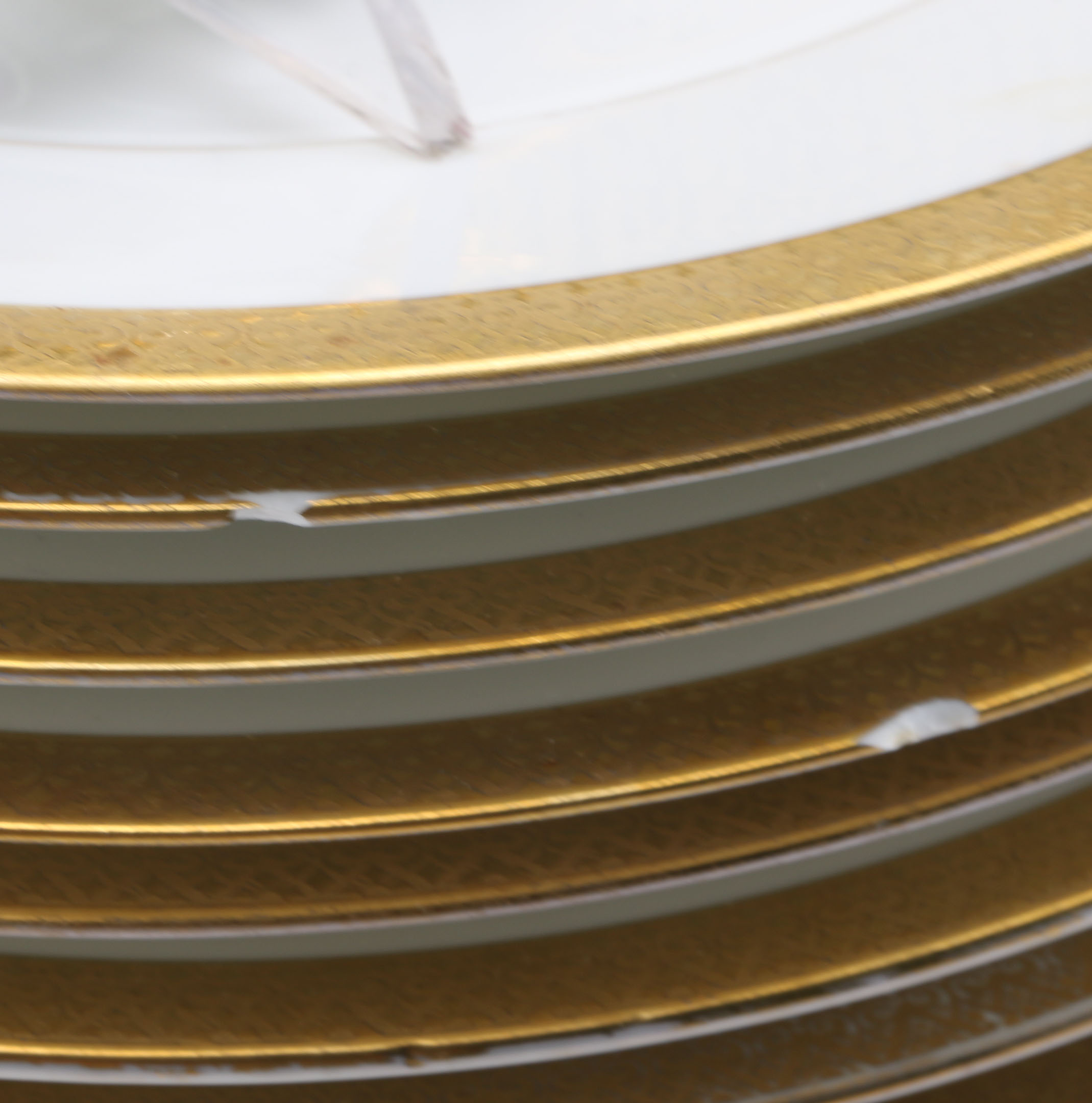 Gold Rimmed Limoges for Marshall Fields China Tableware