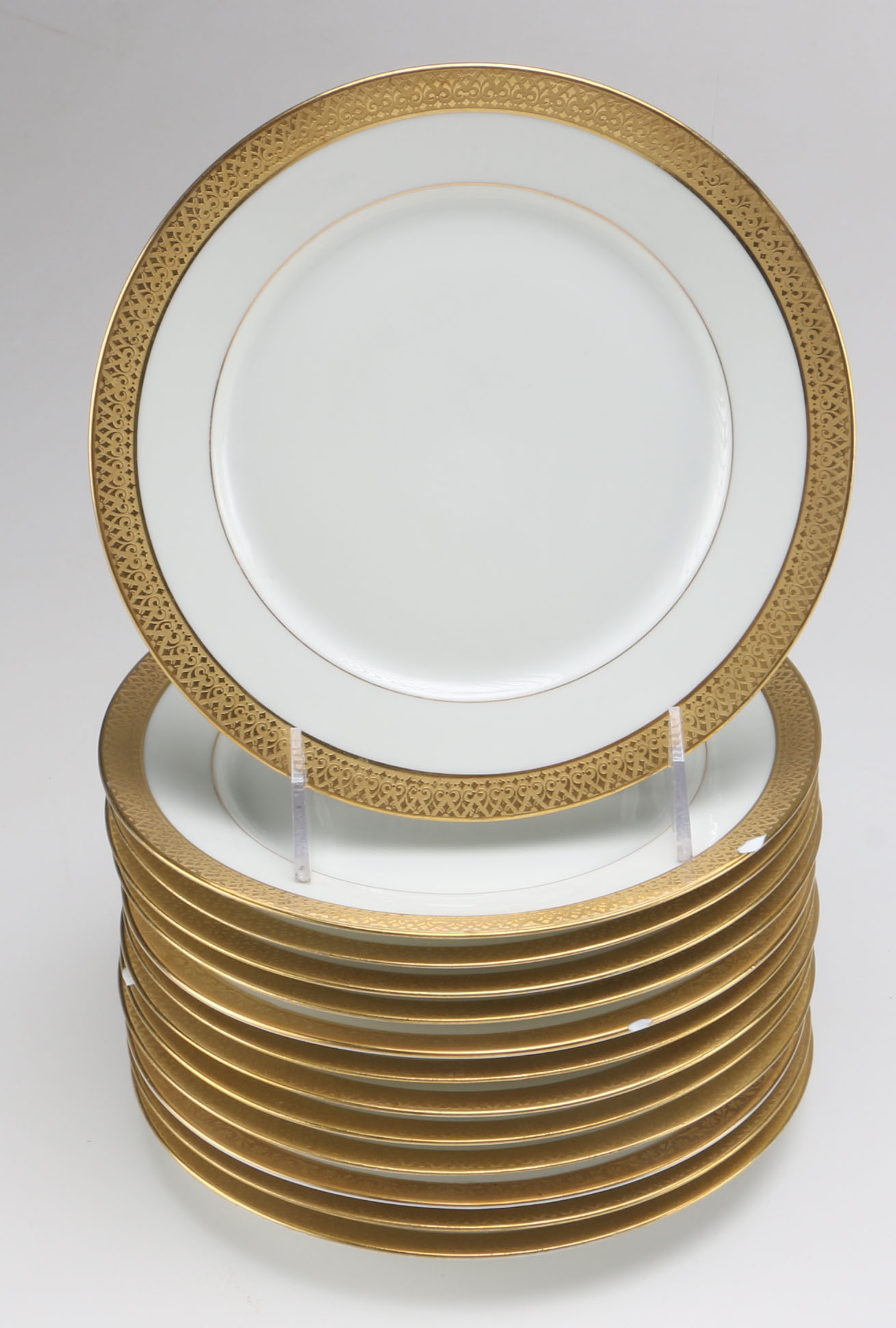Gold Rimmed Limoges for Marshall Fields China Tableware