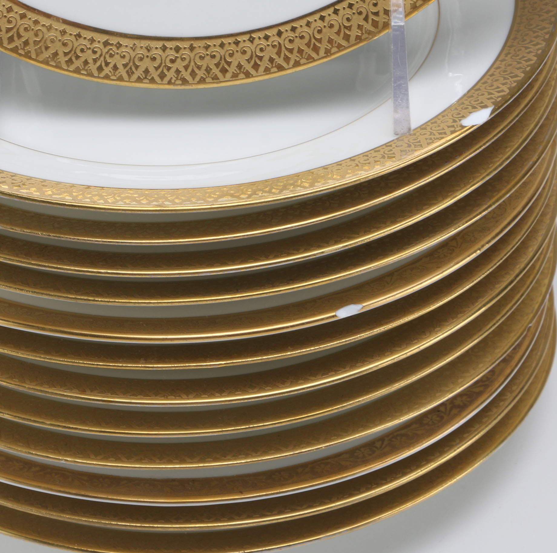 Gold Rimmed Limoges for Marshall Fields China Tableware