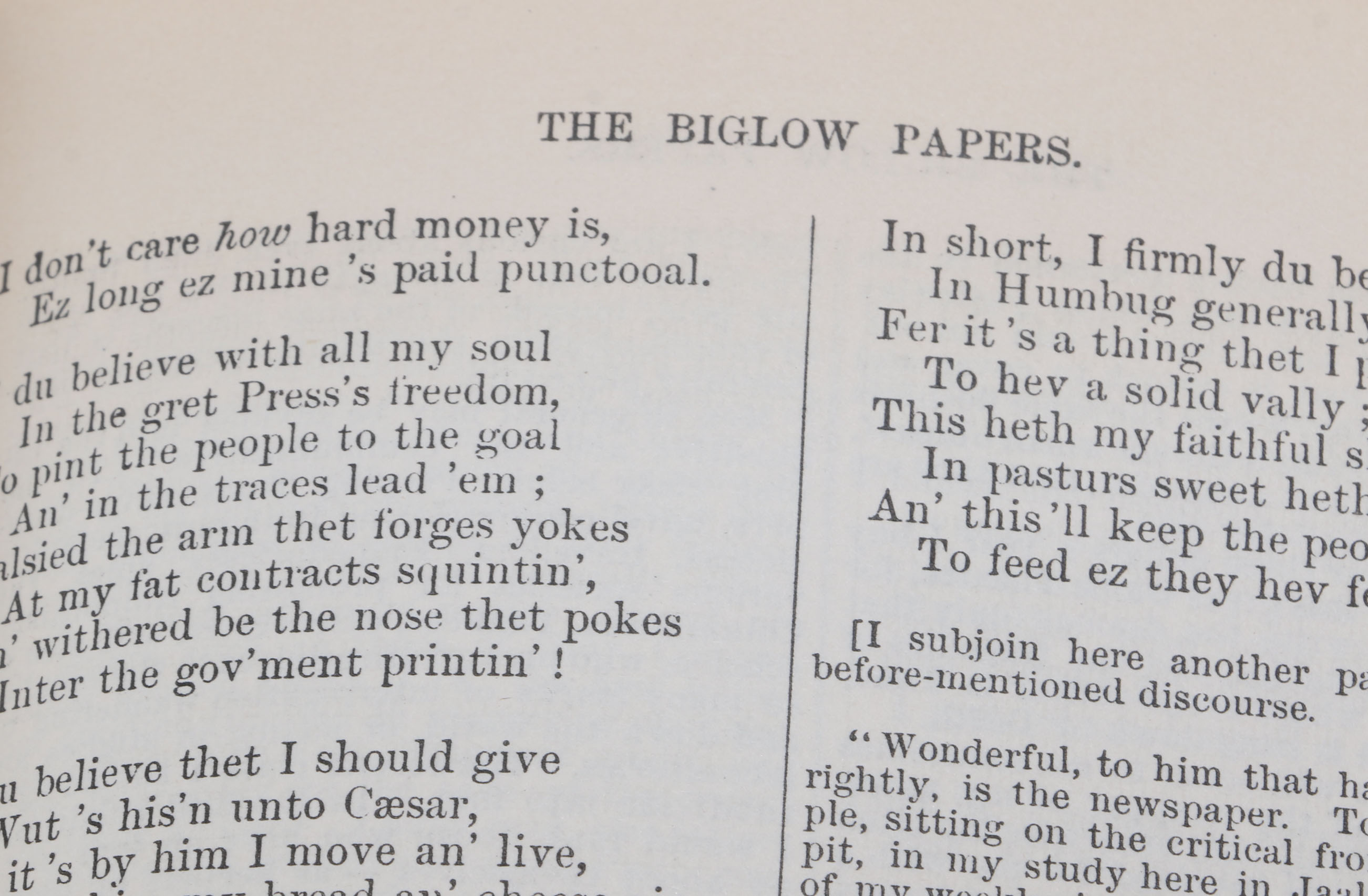 1885 "The Poetical Works of James Russell Lowell"