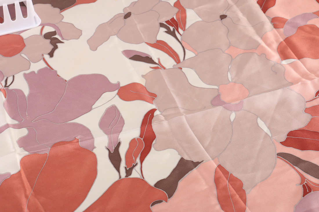 Vintage Dior and YSL Silk Scarves