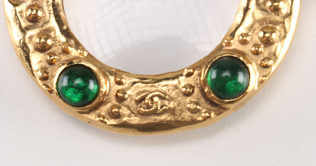 Chanel Magnifying Glass Pendant Necklace