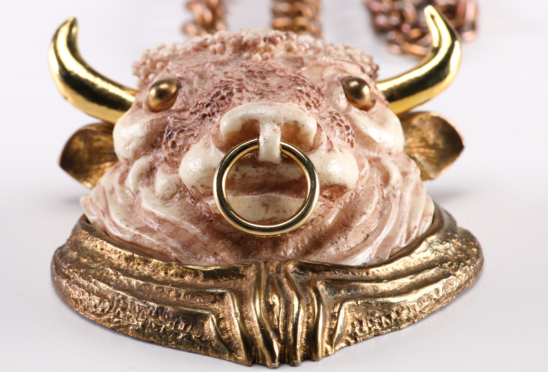 Vintage Bracelet and Taurus Necklace