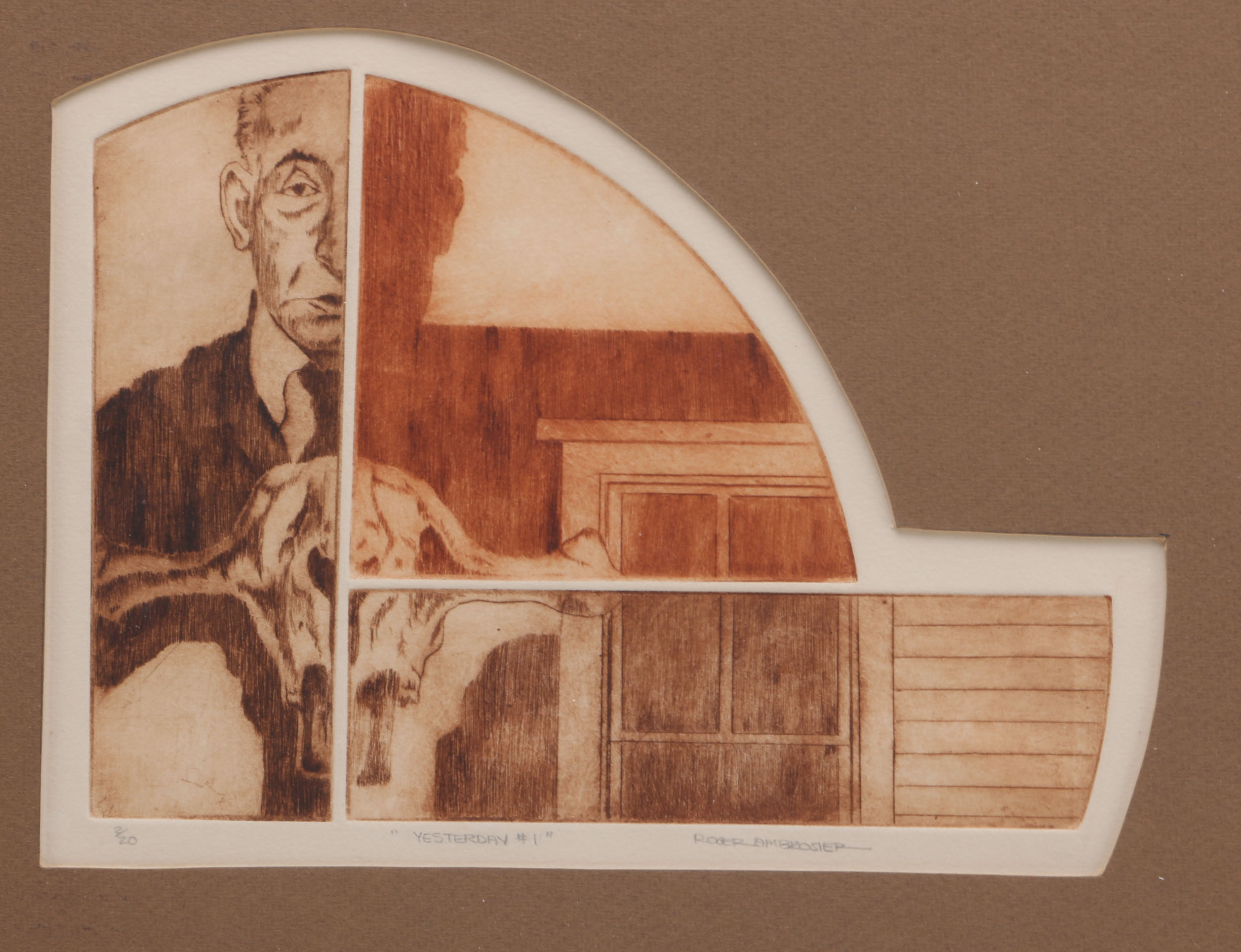 Roger Ambrosier Limited Edition Etching