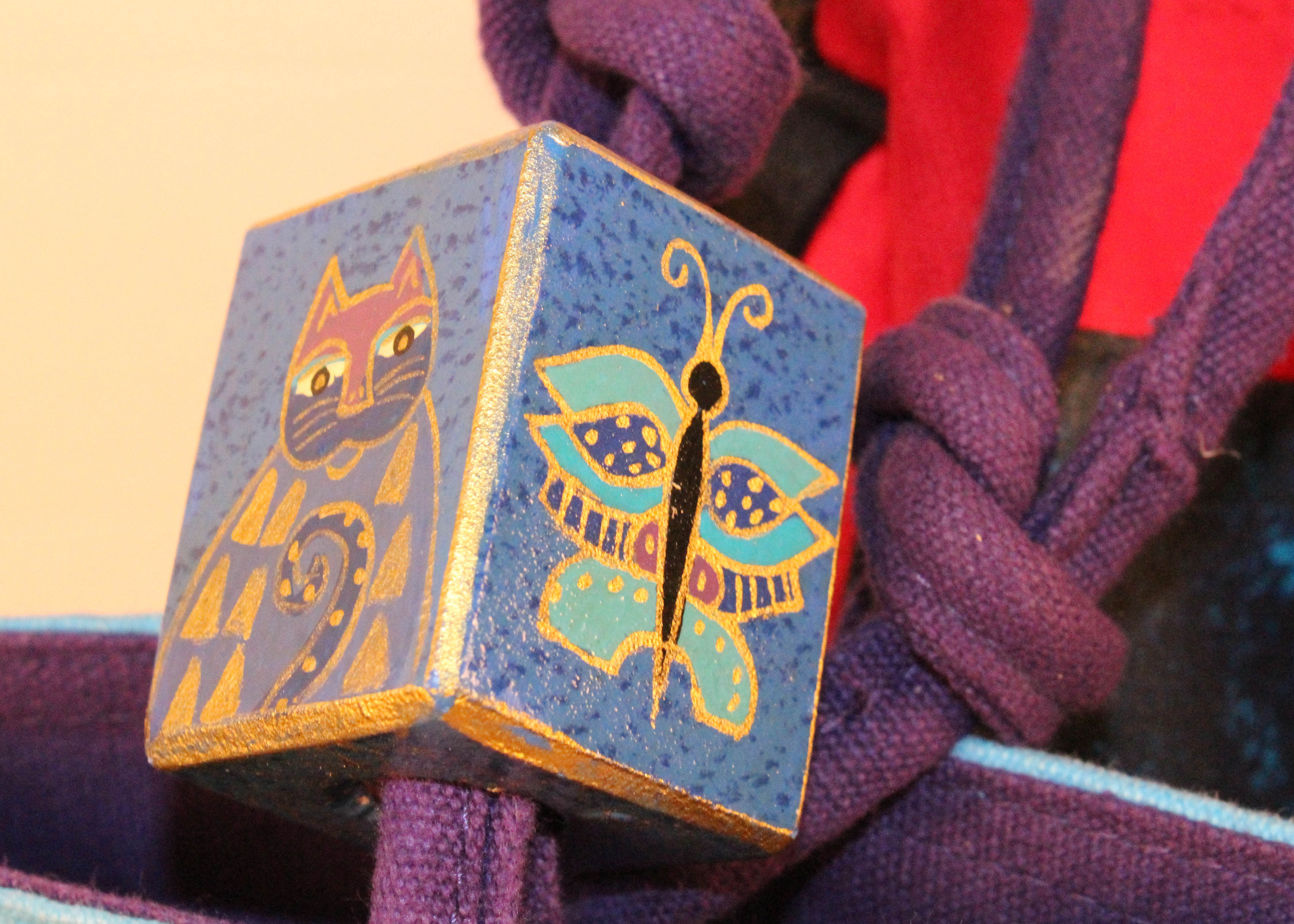 Two Laurel Burch Bags