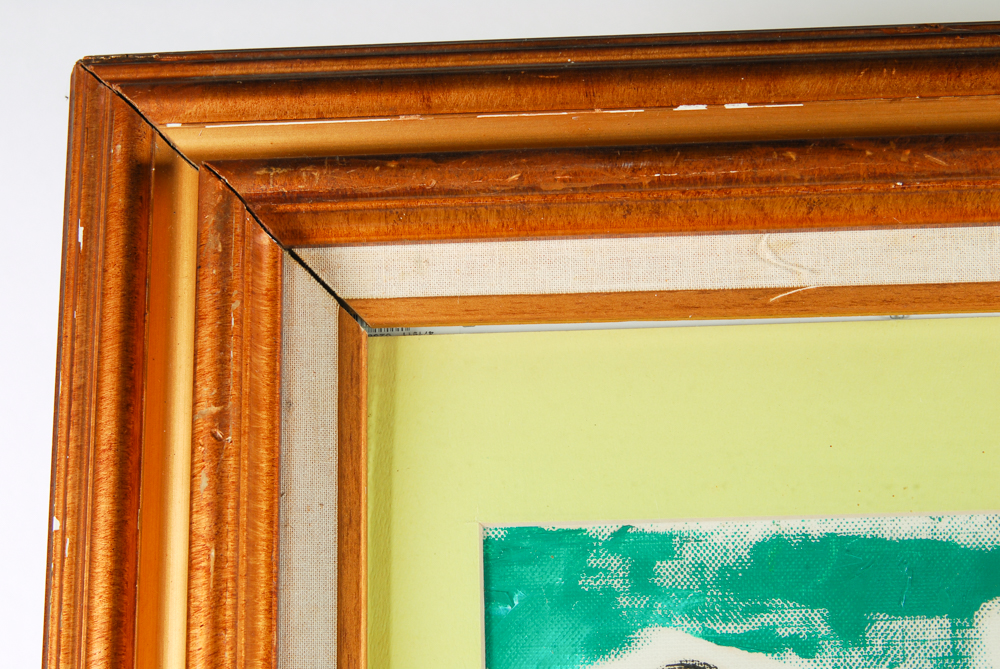 Leonard Zatz Dancing Nudes Oil on Canvas