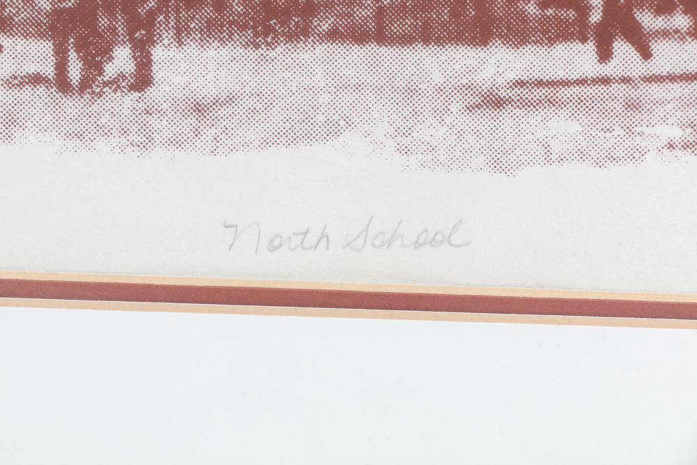 Herbert Fall Limited Edition Serigraph "North School"