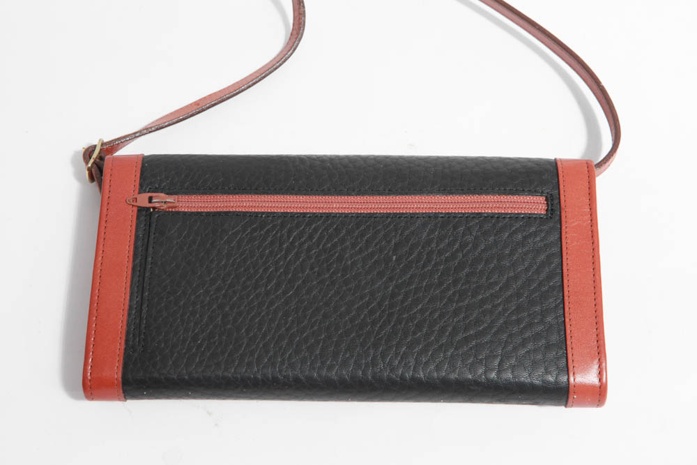 Vintage Dooney & Bourke All Weather Leather Wallet Purse