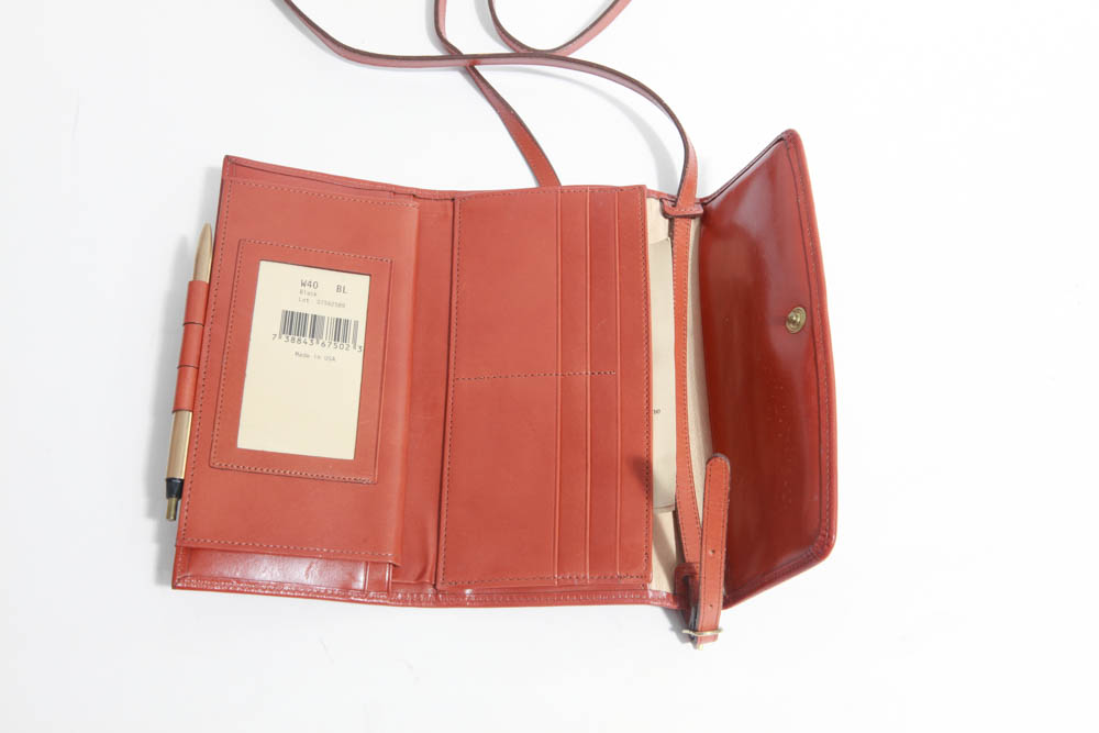 Vintage Dooney & Bourke All Weather Leather Wallet Purse