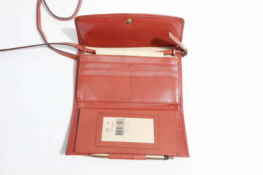 Vintage Dooney & Bourke All Weather Leather Wallet Purse