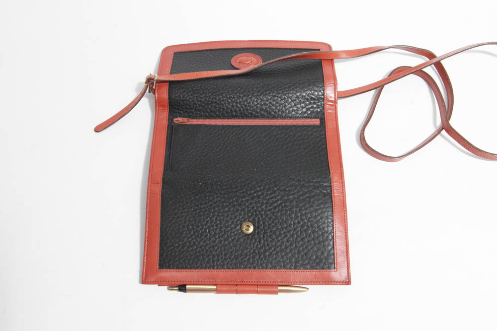 Vintage Dooney & Bourke All Weather Leather Wallet Purse