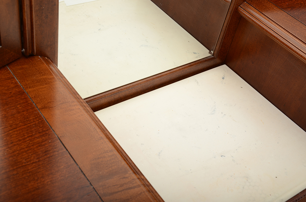 Stanley Furniture Vanity with Tri-fold Mirror