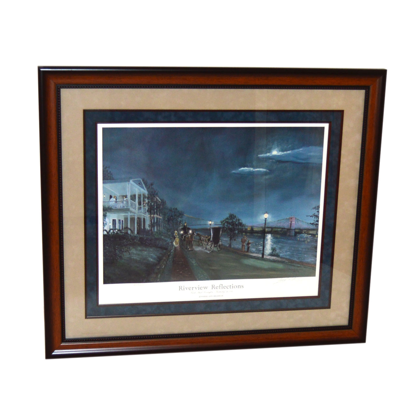 Jennifer Ann Brashear "Riverview Reflections" Offset Lithogaph