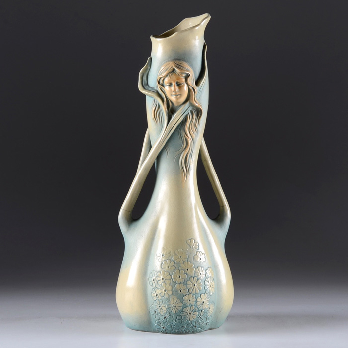 Bernard Bloch Grumbach Art Nouveau Vase