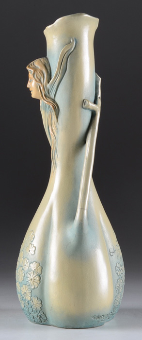 Bernard Bloch Grumbach Art Nouveau Vase