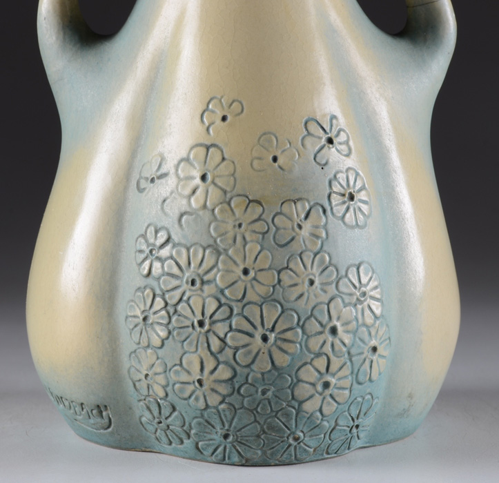 Bernard Bloch Grumbach Art Nouveau Vase