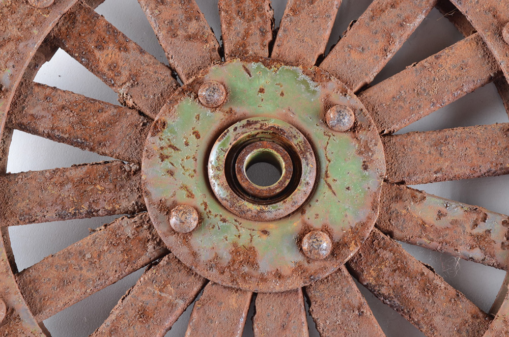 Cast Iron Metal Plow Blade Spike Tiller