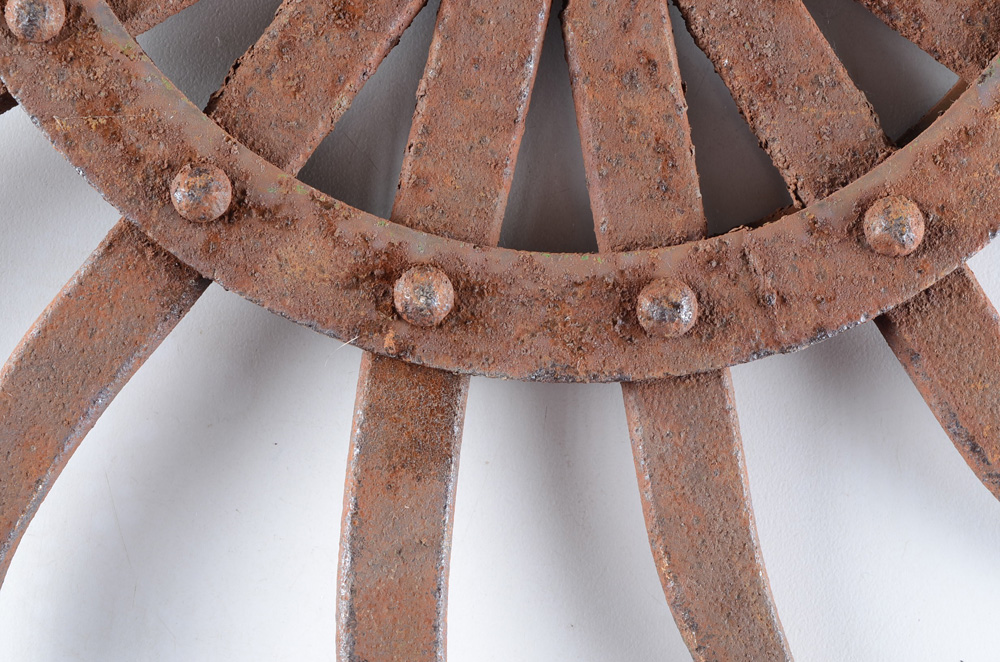 Cast Iron Metal Plow Blade Spike Tiller