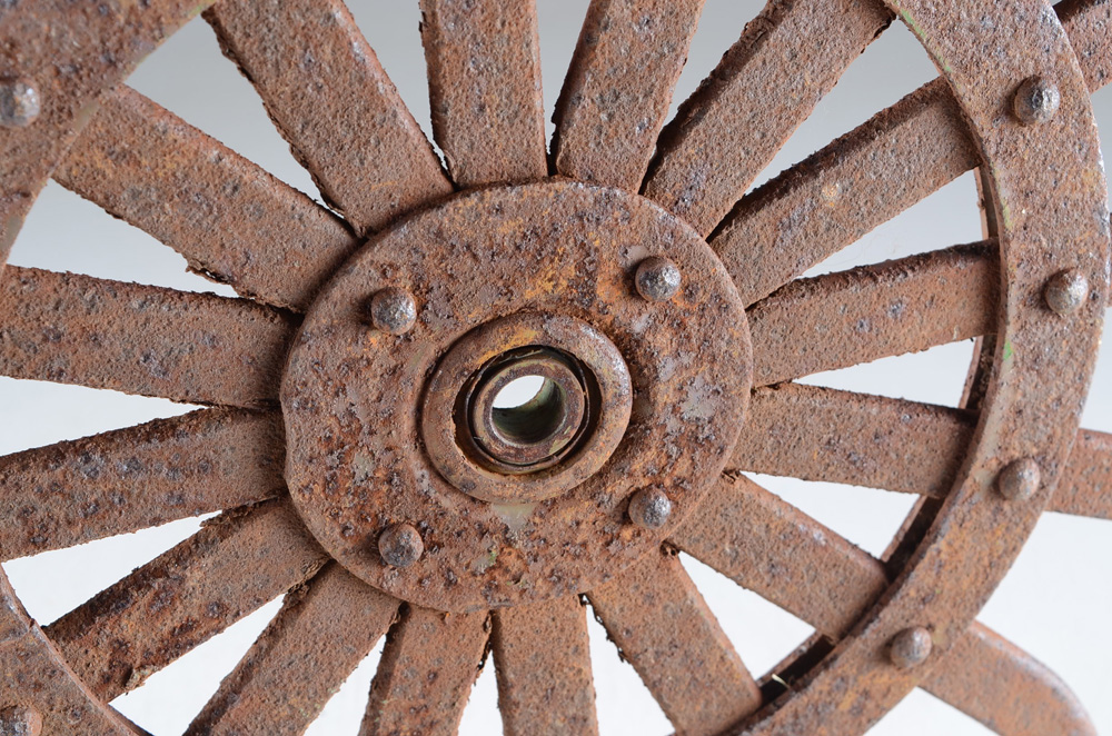 Cast Iron Metal Plow Blade Spike Tiller