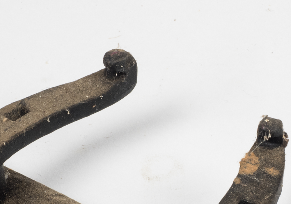 Wrought Iron Horse Shoe Rack