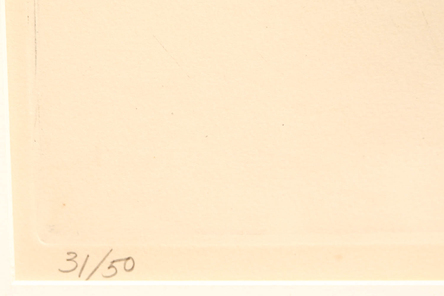 Robert Bero "Winter West Rock" Signed Limited Edition Aquatint Etching