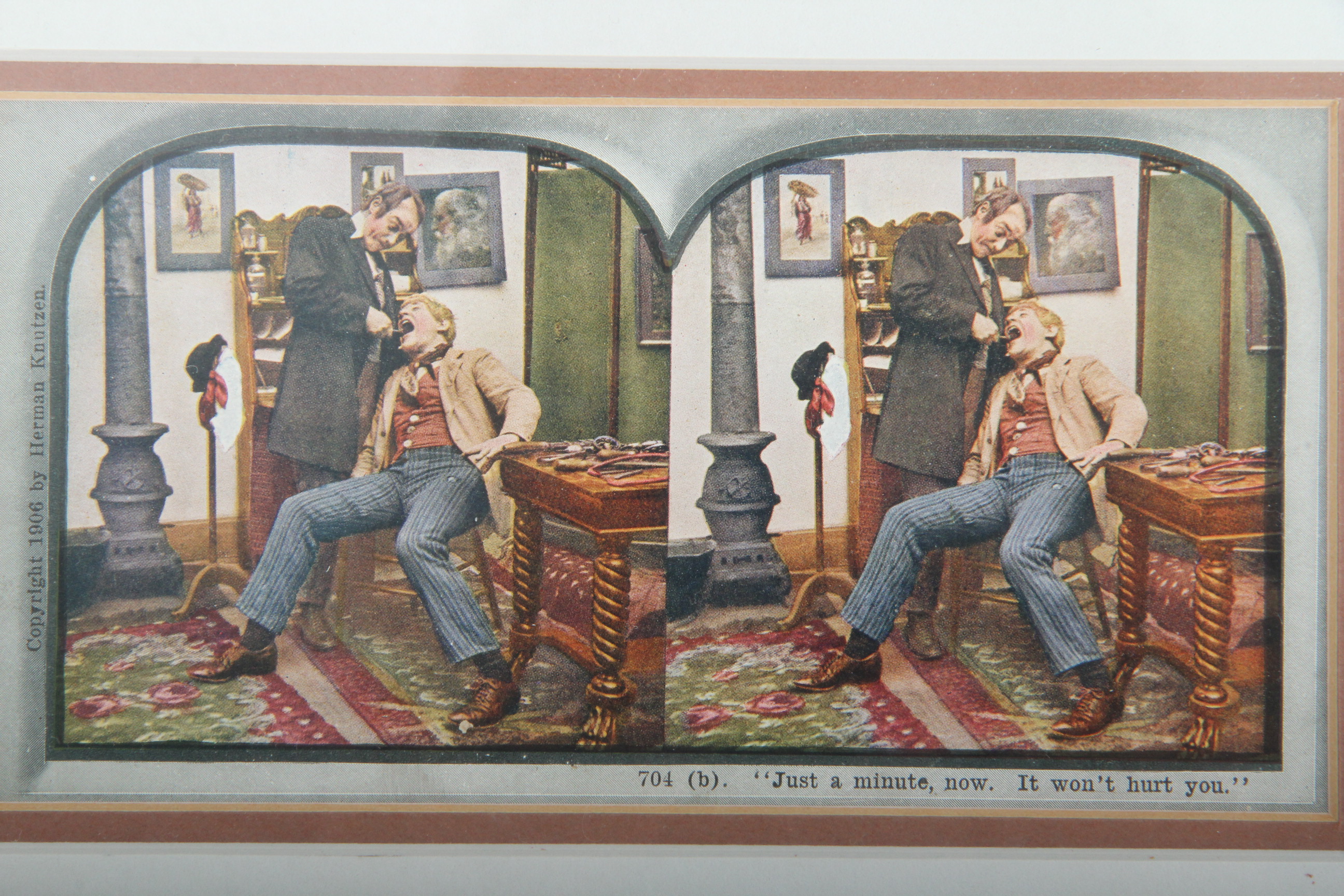 Pair of Dentist Themed Wall Decor