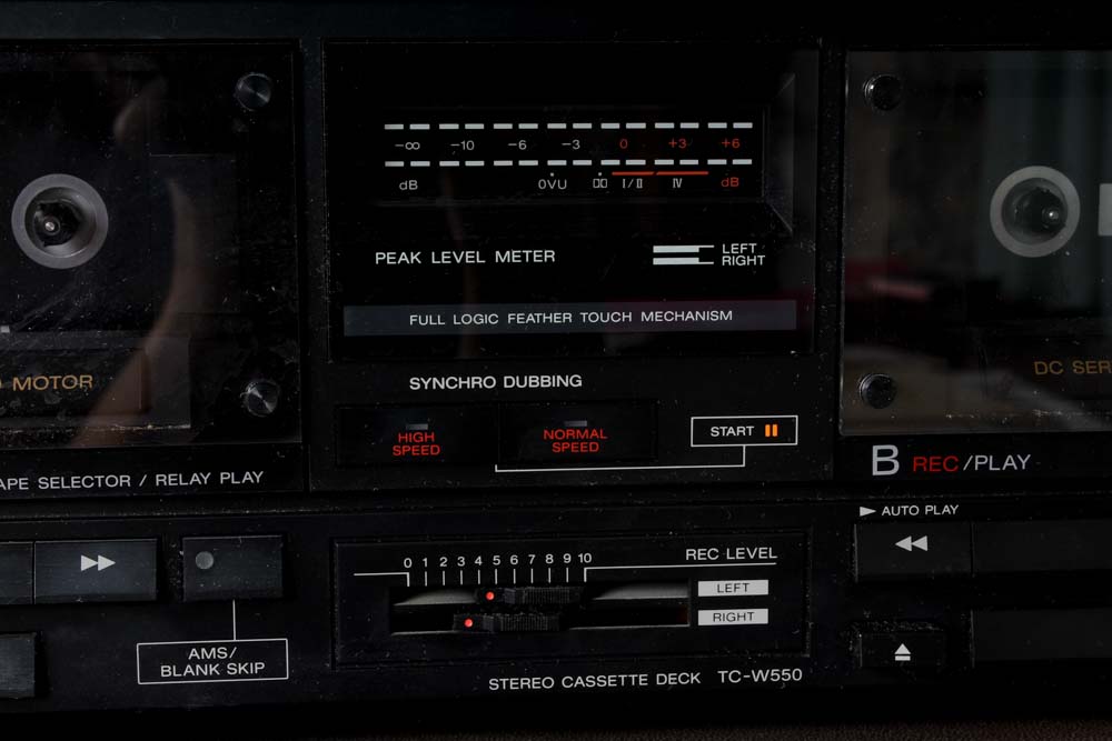 Vintage Ultralinear Speakers, Sony Stereo Set and Bookshelf