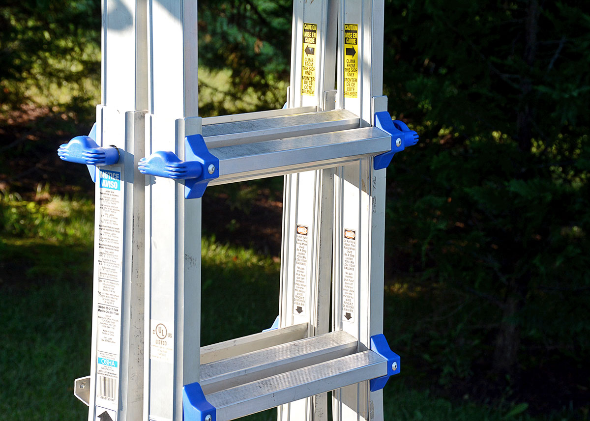 Costco "World's Greatest" Ladder with Blue Accents