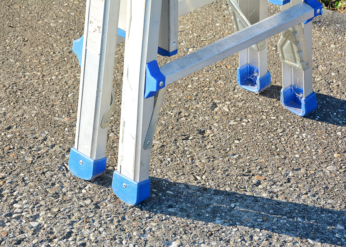 Costco "World's Greatest" Ladder with Blue Accents