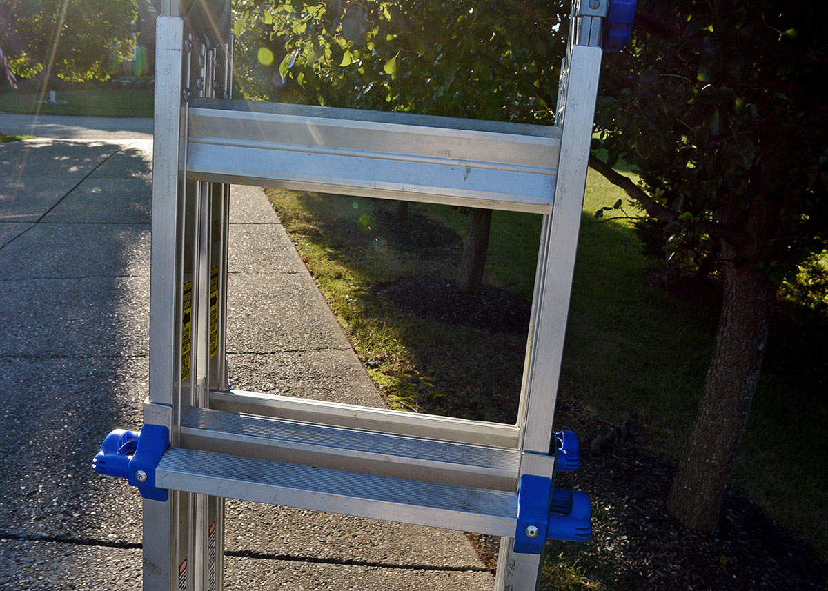Costco "World's Greatest" Ladder with Blue Accents