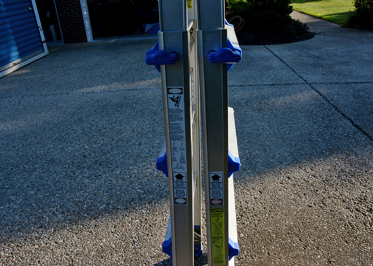 Costco "World's Greatest" Ladder with Blue Accents