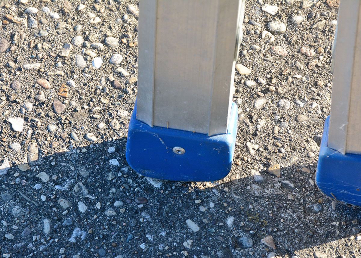 Costco "World's Greatest" Ladder with Blue Accents