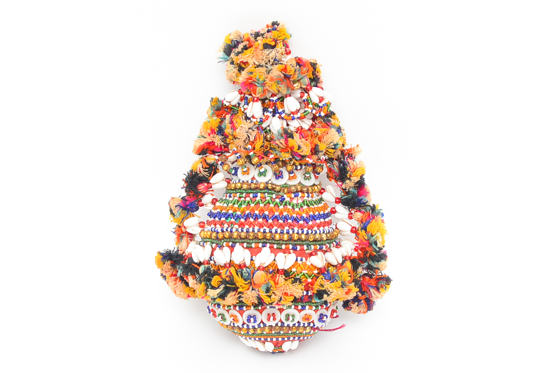 Collection of Tribal Ceremonial Bead Work Pieces