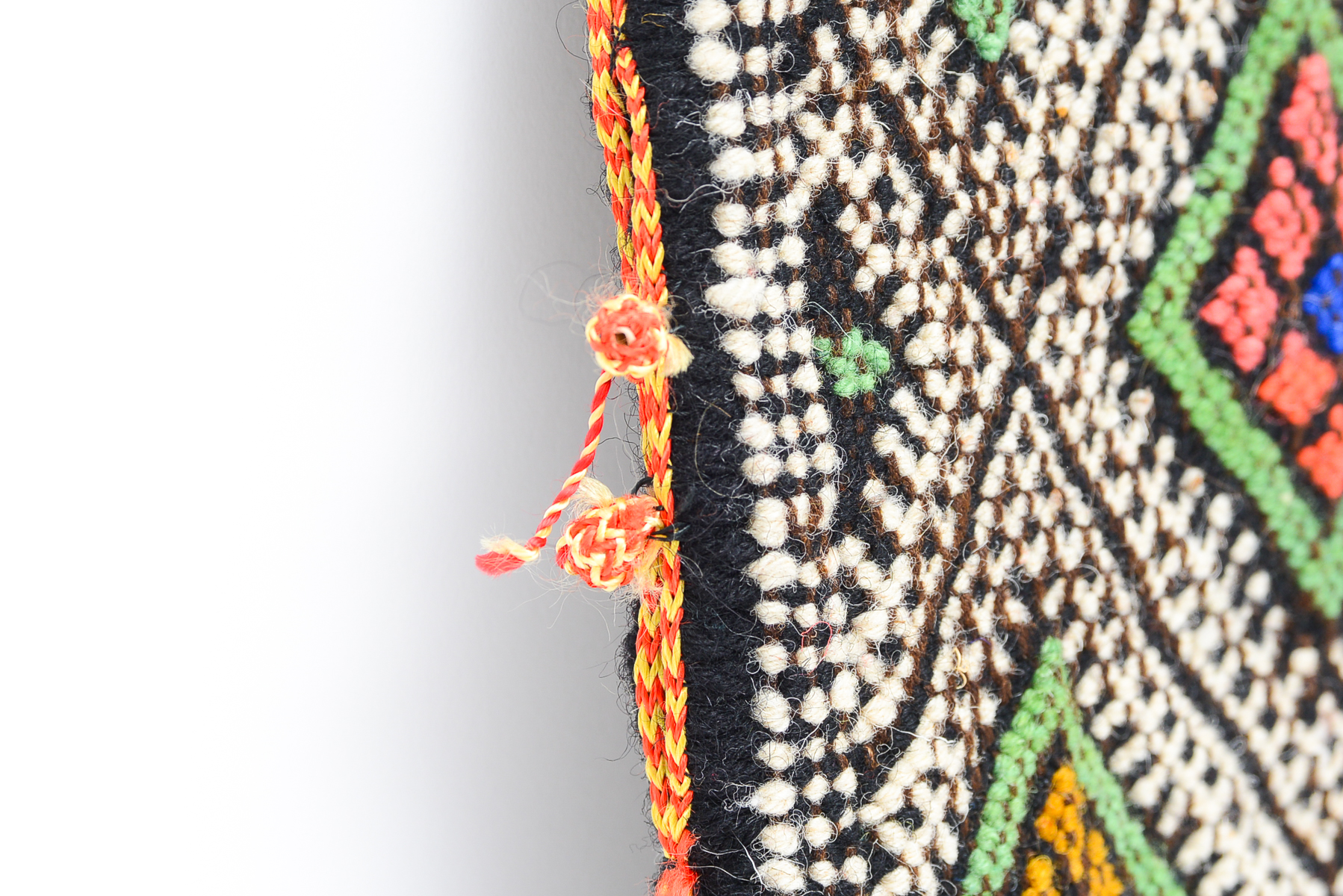 Pair of Moroccan Handmade Textile Pillowcases