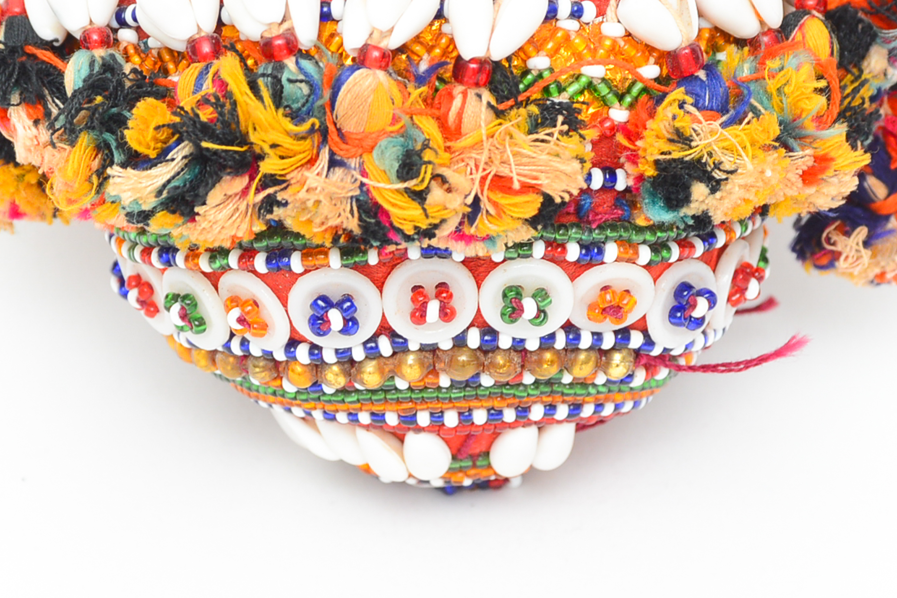 Collection of Tribal Ceremonial Bead Work Pieces