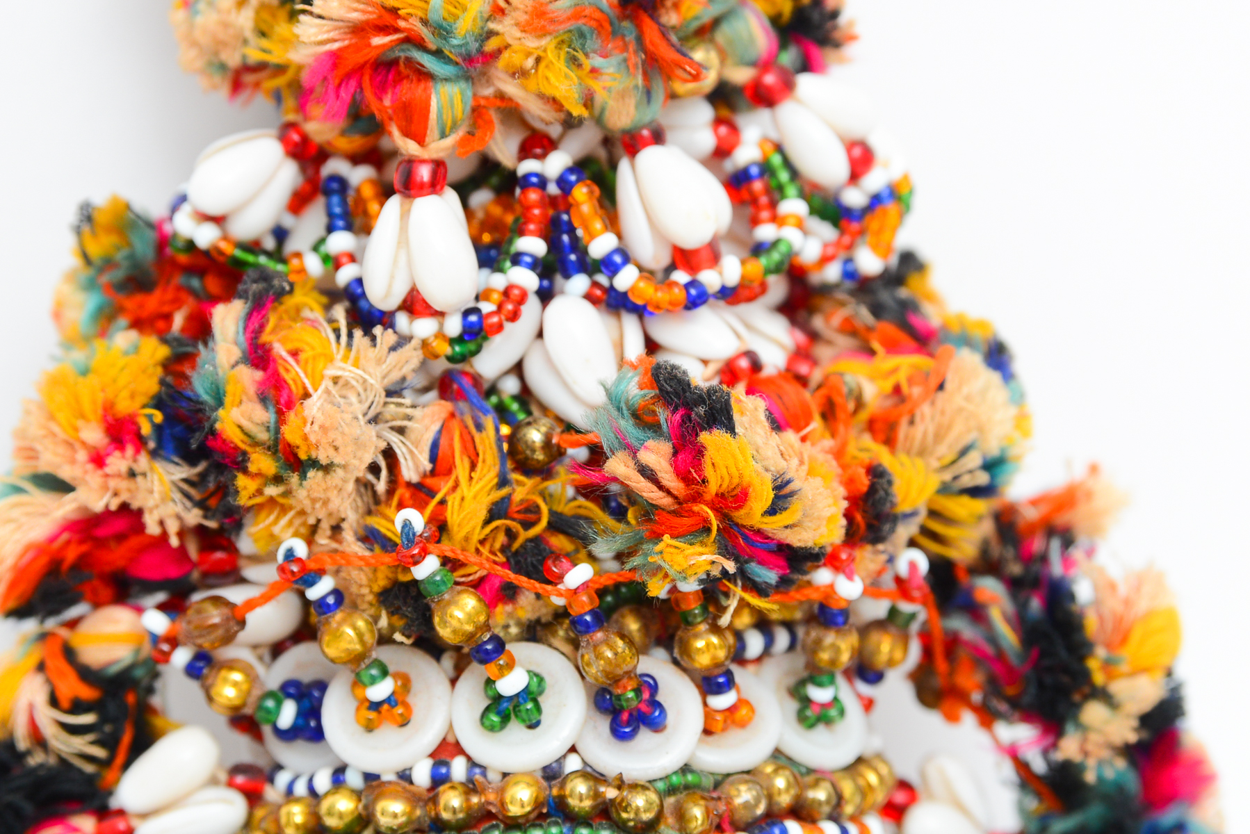 Collection of Tribal Ceremonial Bead Work Pieces