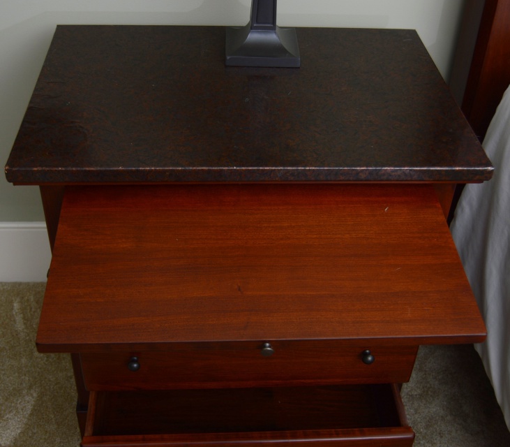 Lexington Arts and Crafts Collection Bed Frame and Nightstands