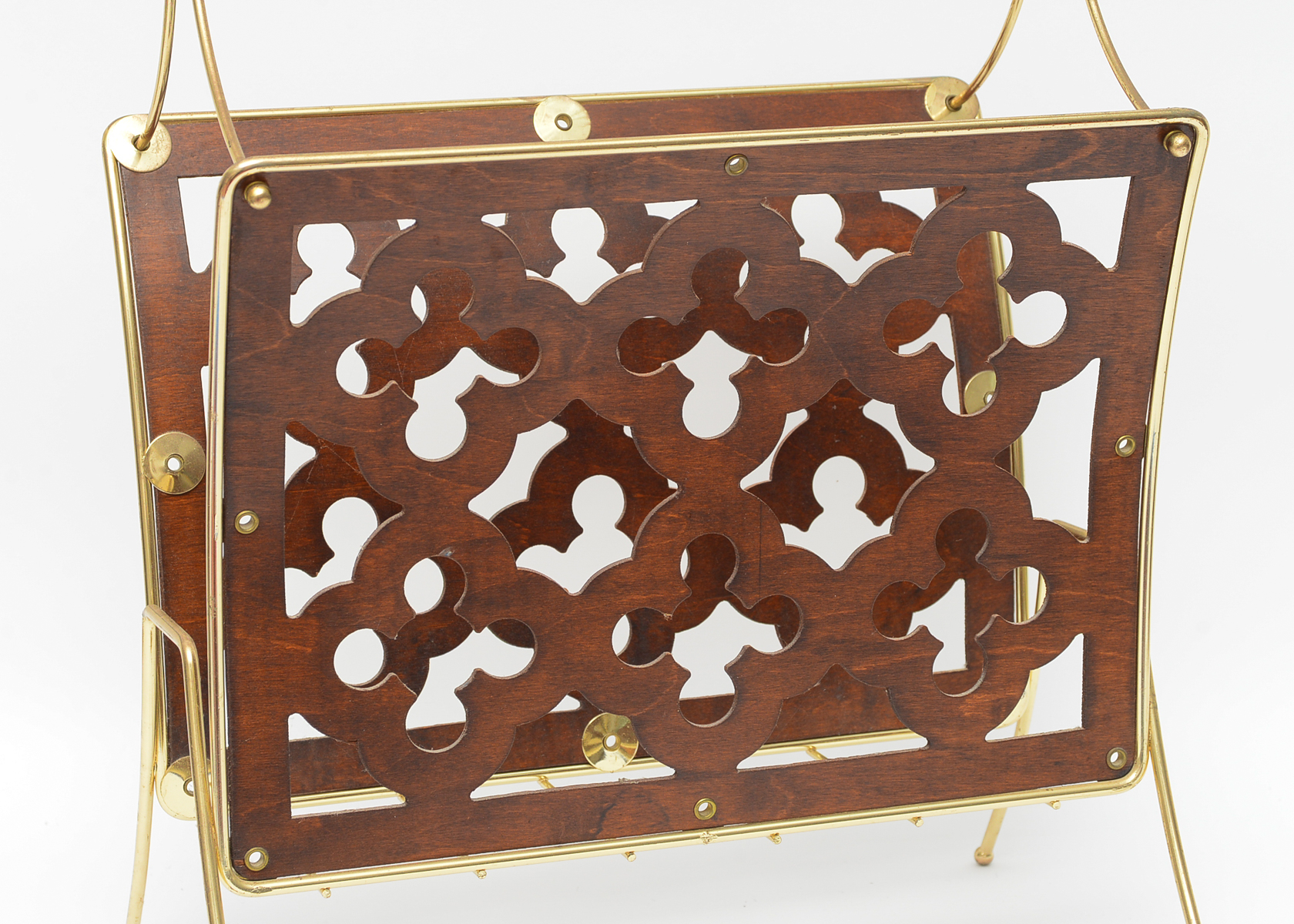 Vintage 1960s Magazine Holder