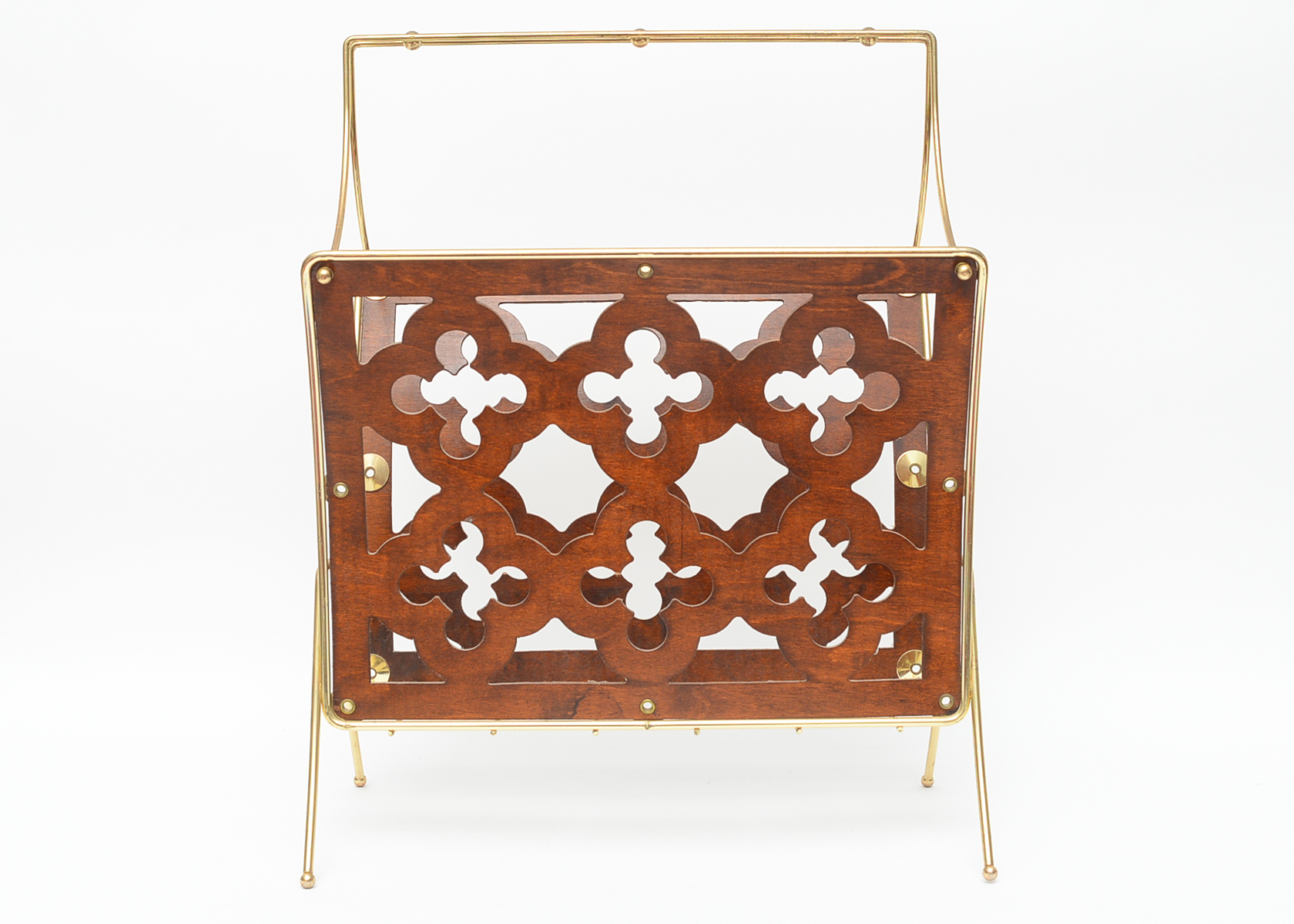 Vintage 1960s Magazine Holder