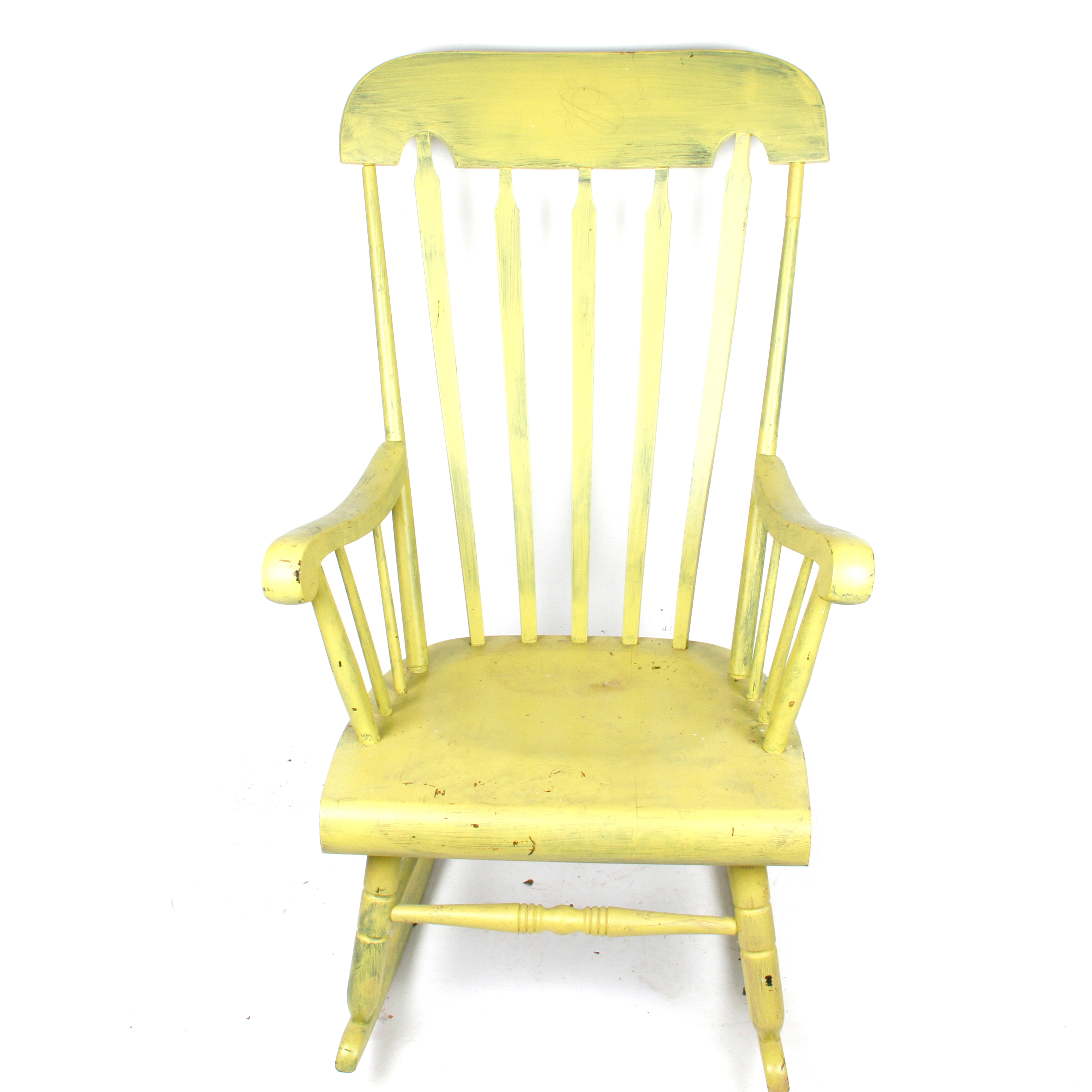 Vintage Painted Rocking Chair