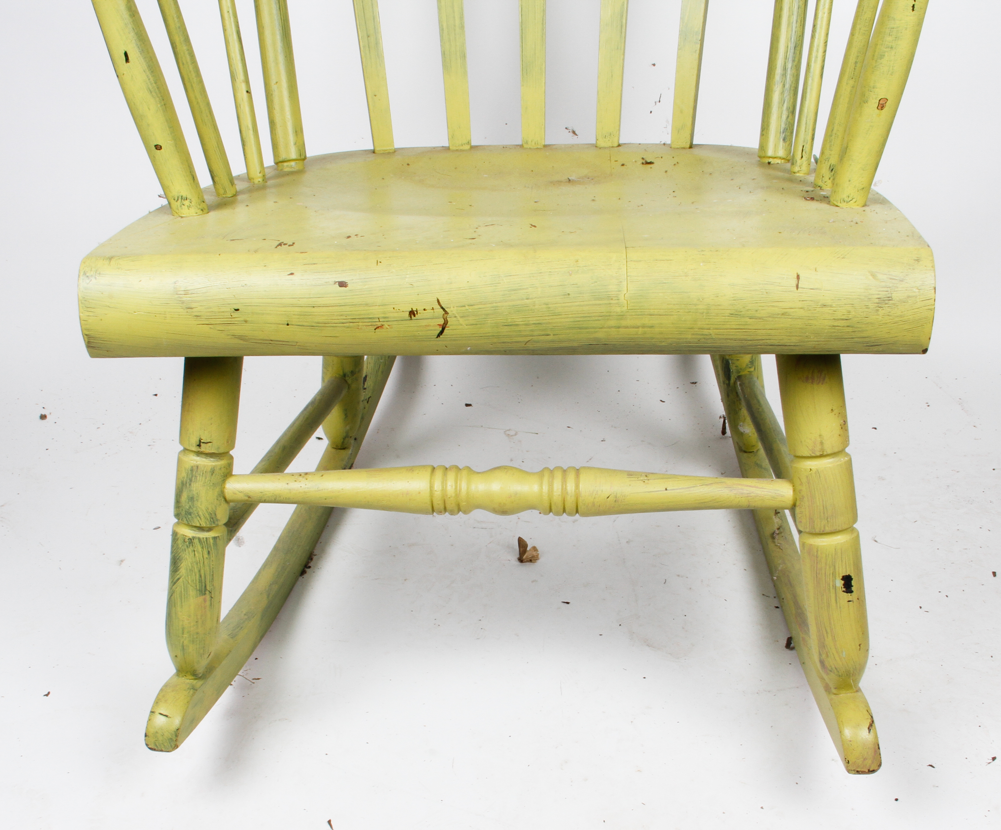 Vintage Painted Rocking Chair
