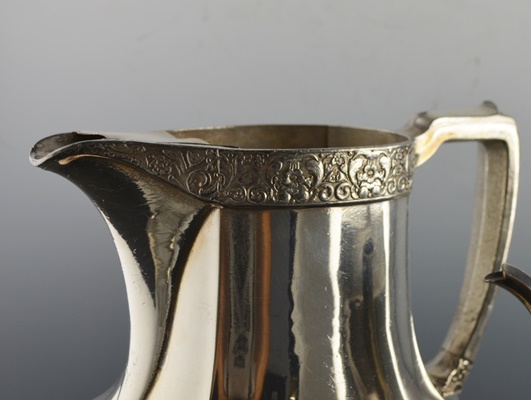 Silver Plated Rogers Teapot and Community Pitcher