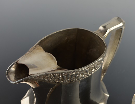 Silver Plated Rogers Teapot and Community Pitcher